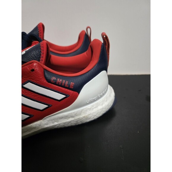 New ADIDAS ULTRA BOOST X COPA WORLD CUP CHILE [GW7270] RED LEATHER Men's Size 9 - Picture 3 of 13